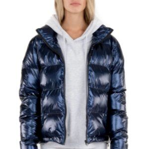 KUWALLA metallic blue jacket size L